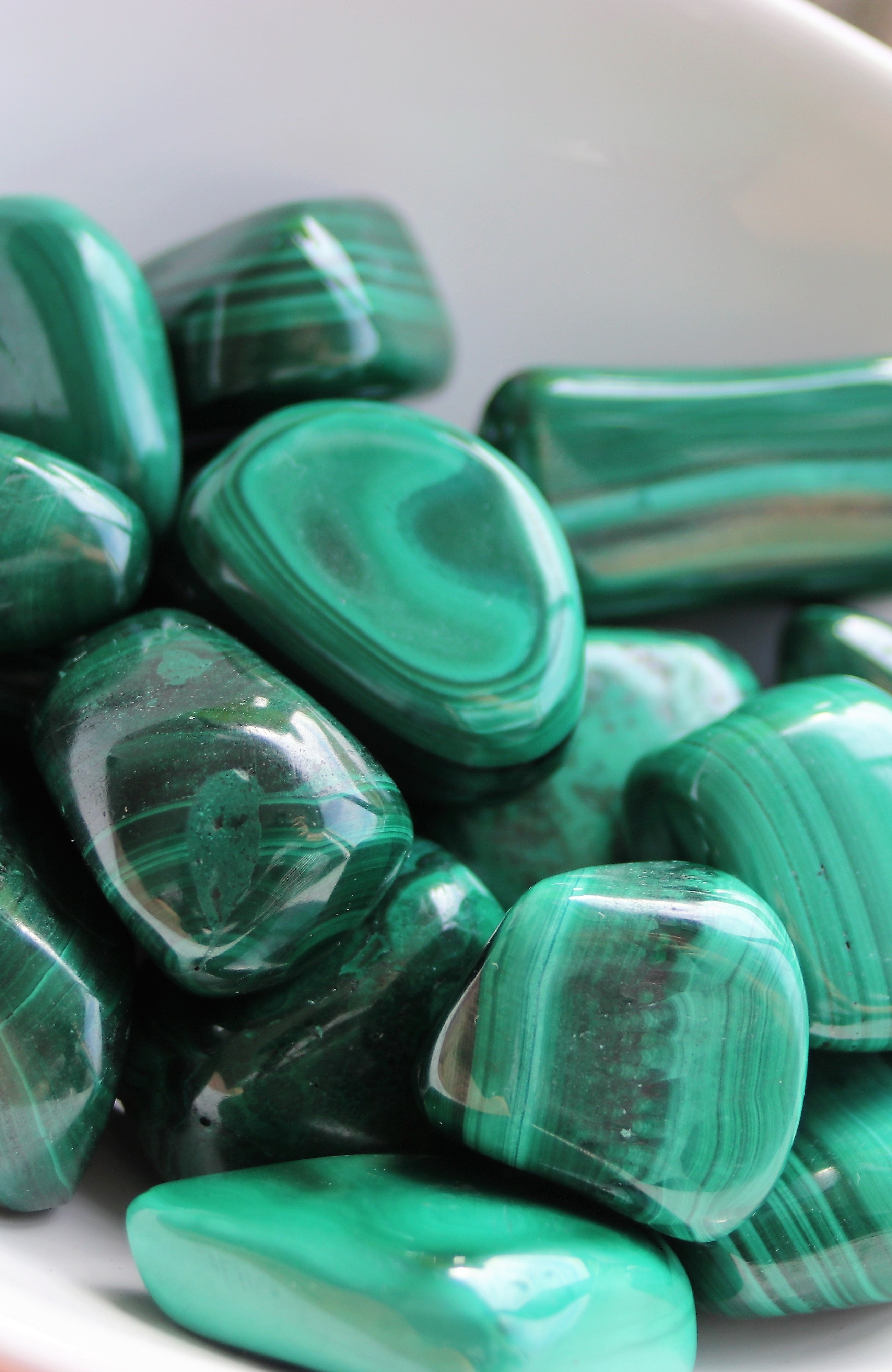 Malachite Tumbled Stone
